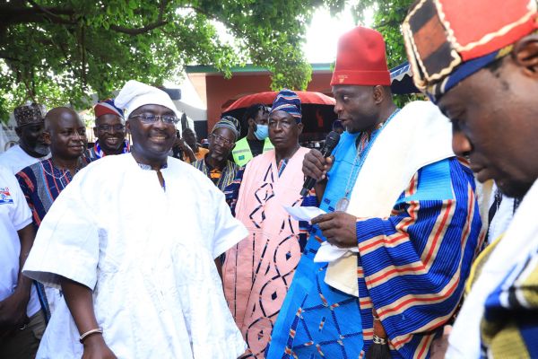 'What kind of a politician are you, you promised and you delivered' - Sissala Chiefs to Bawumia