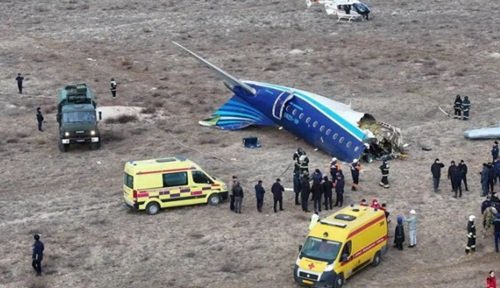 Dozens killed in Azerbaijan Airlines passenger plane crash