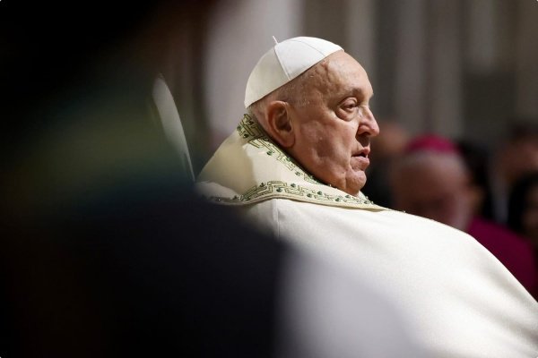 Pope Francis, in stable condition, sends first audio message from hospital