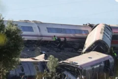 Bloodied, dazed and angry – how passengers’ rail journey turned to disaster in Spain